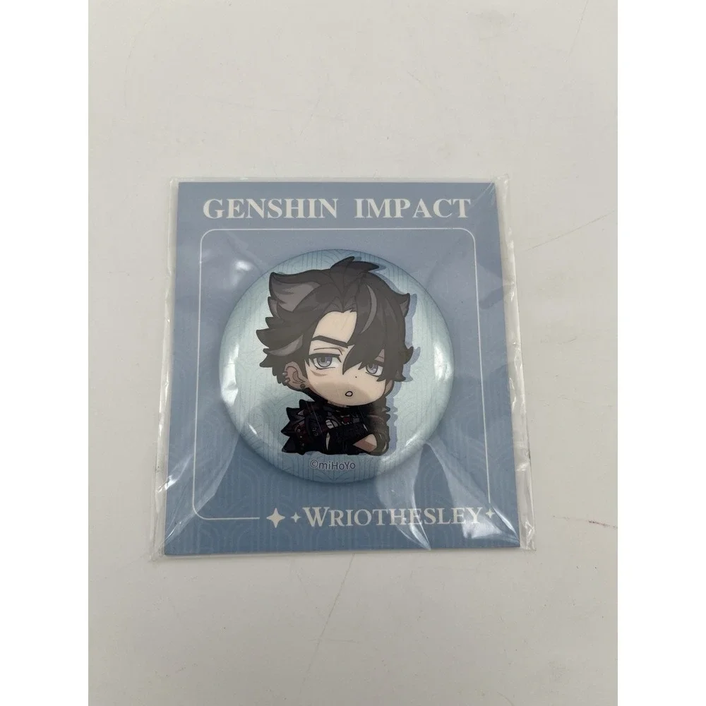 Genshin Impact Wriothesley mihoyo‎ Chibi Emoticon Series Character Badge